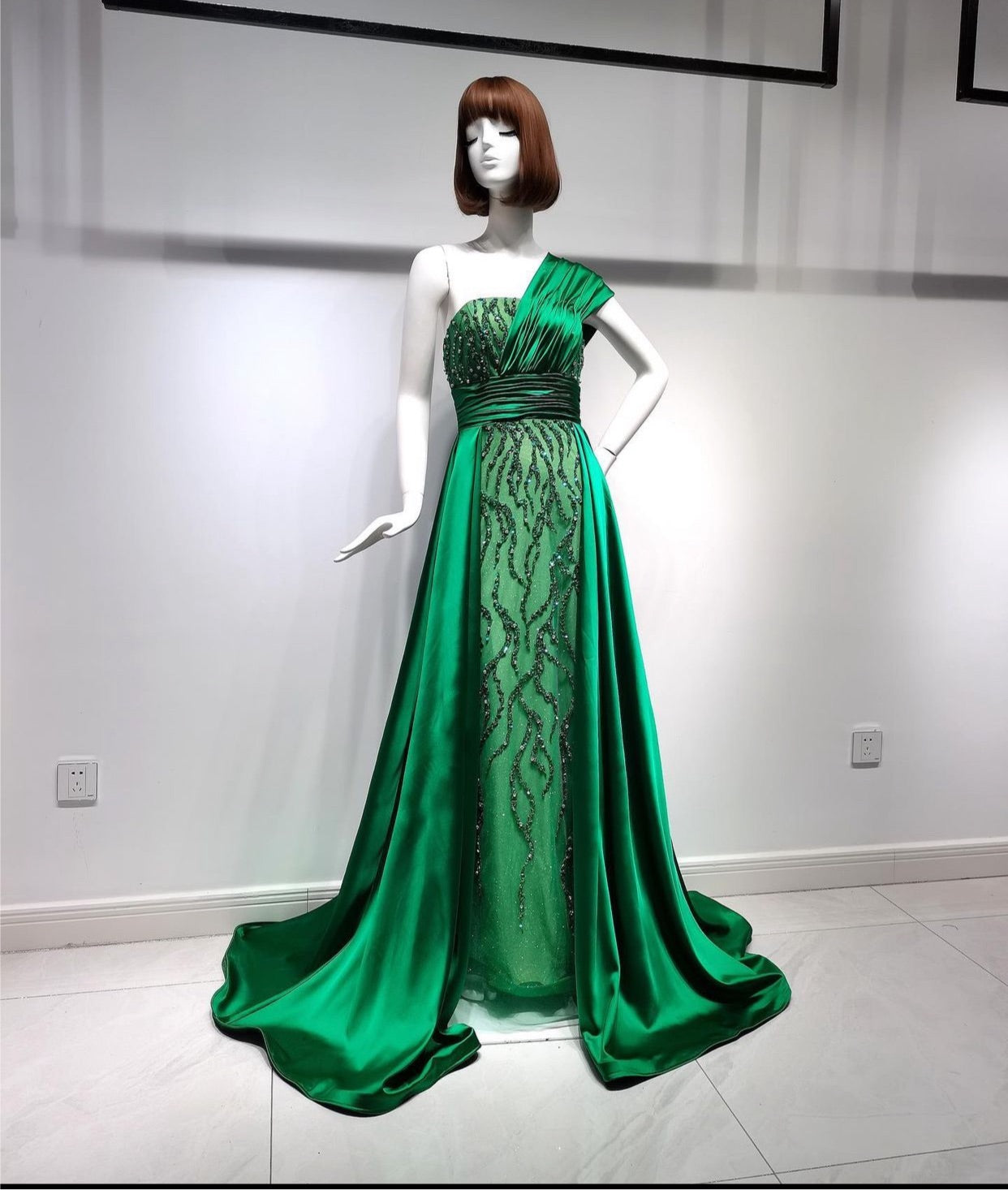 Robe émeraude