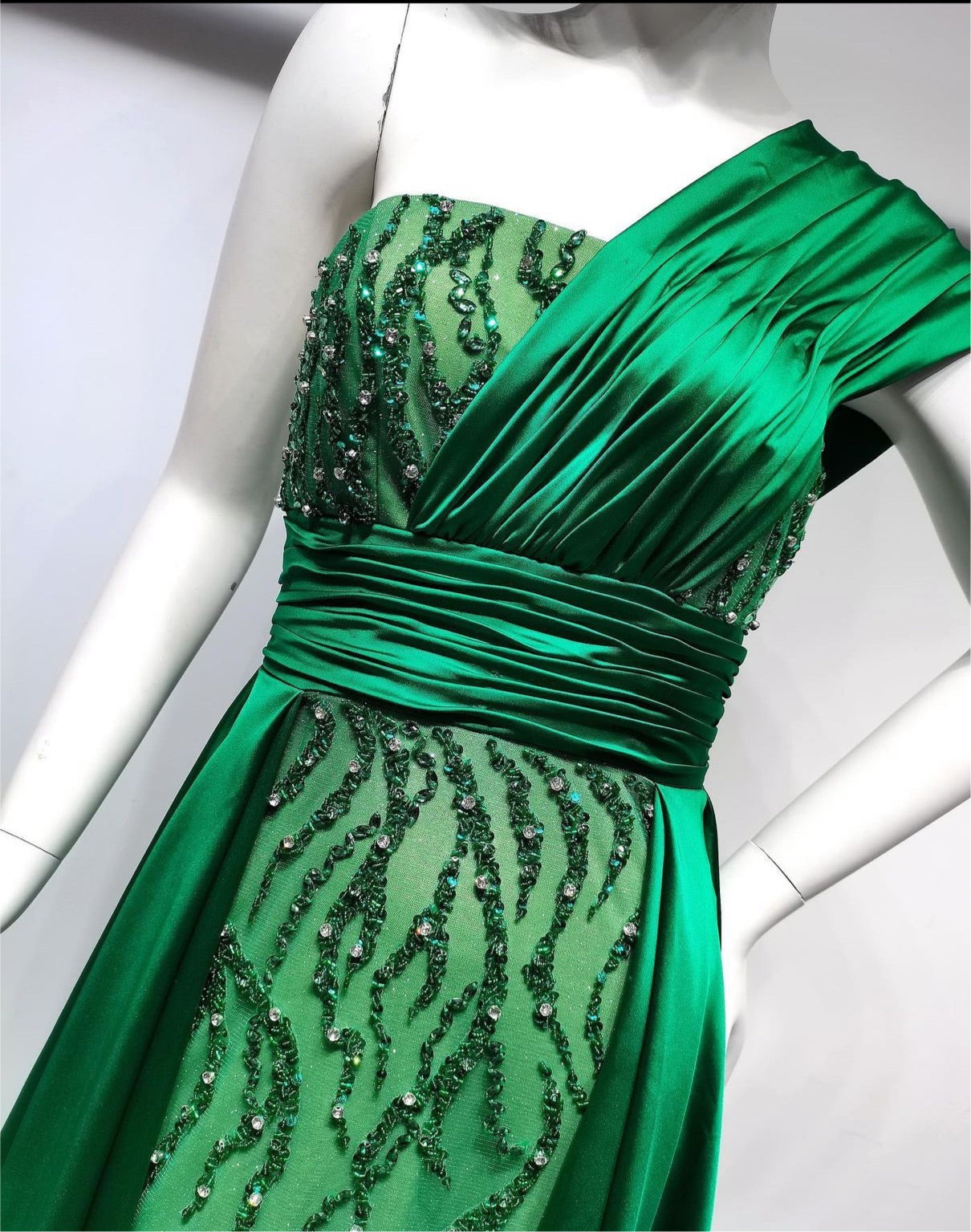 Robe émeraude