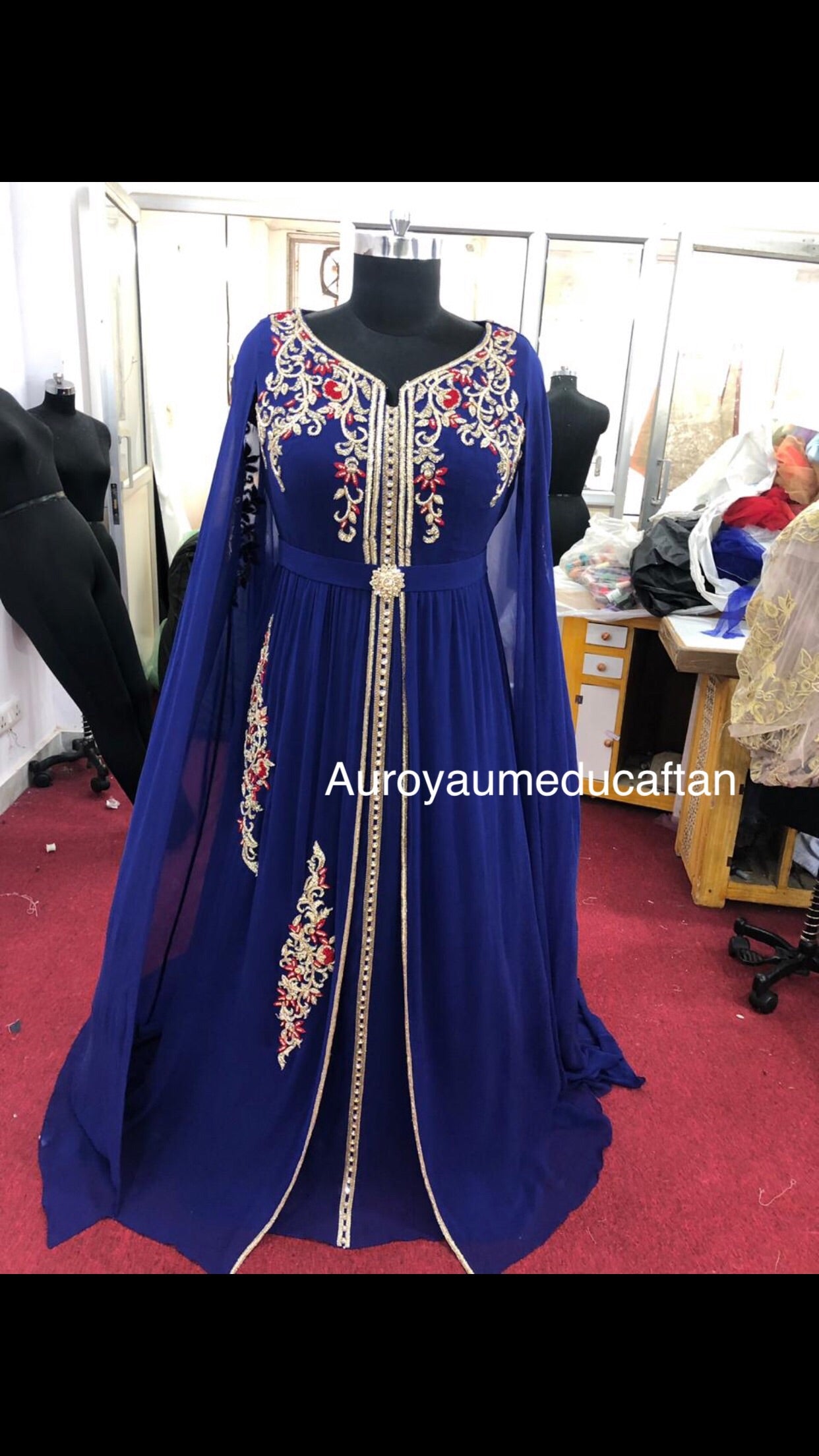Caftan cape Imen