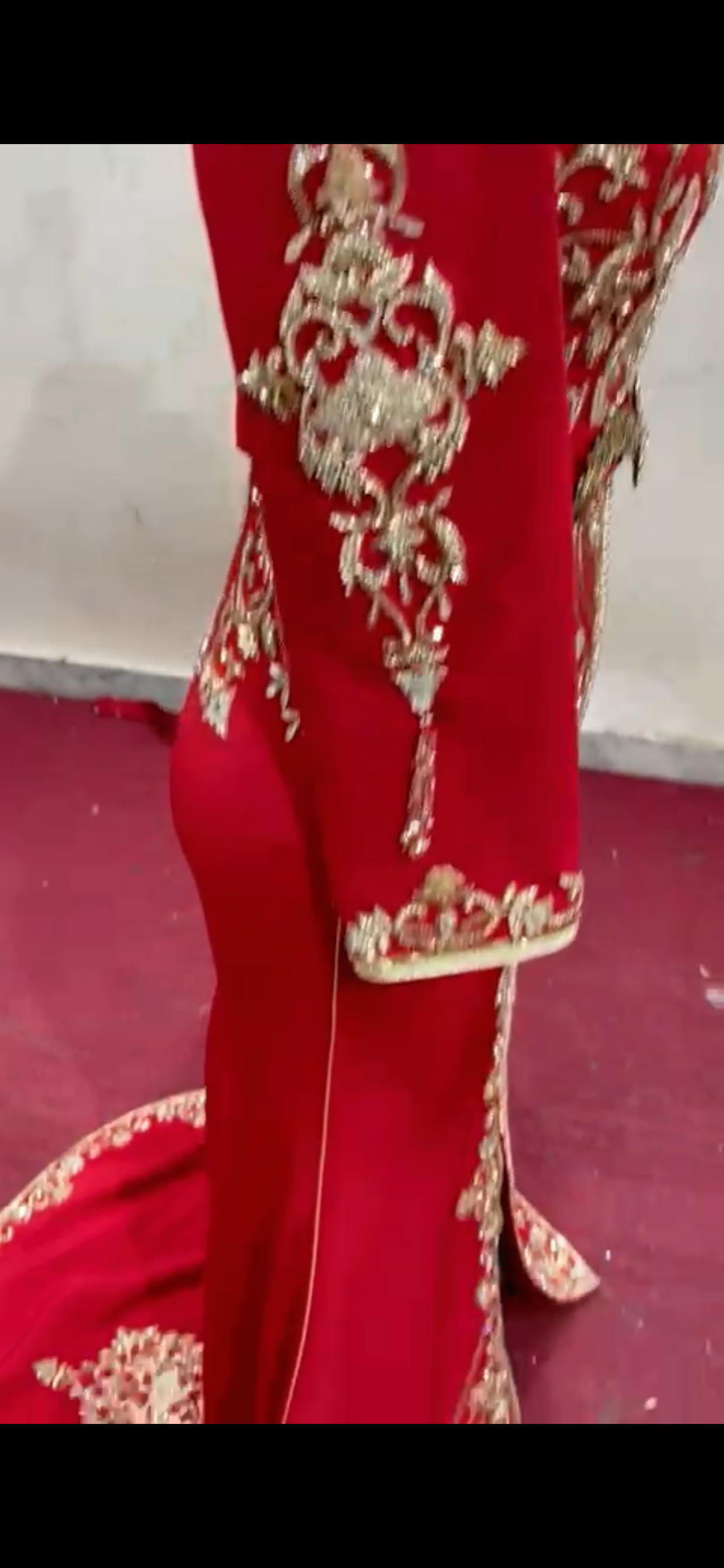 Caftan sirène cerine