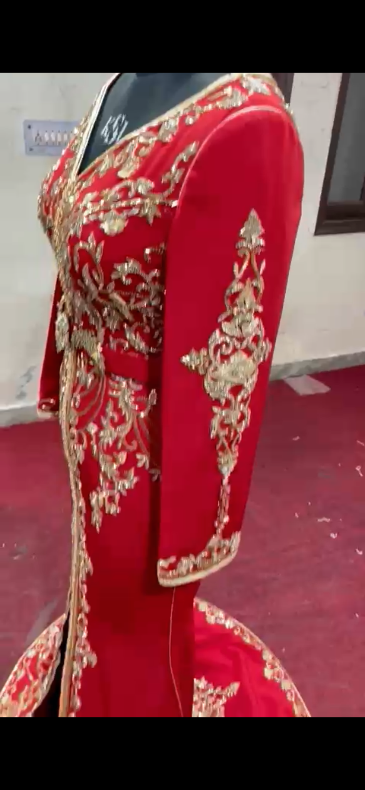 Caftan sirène cerine