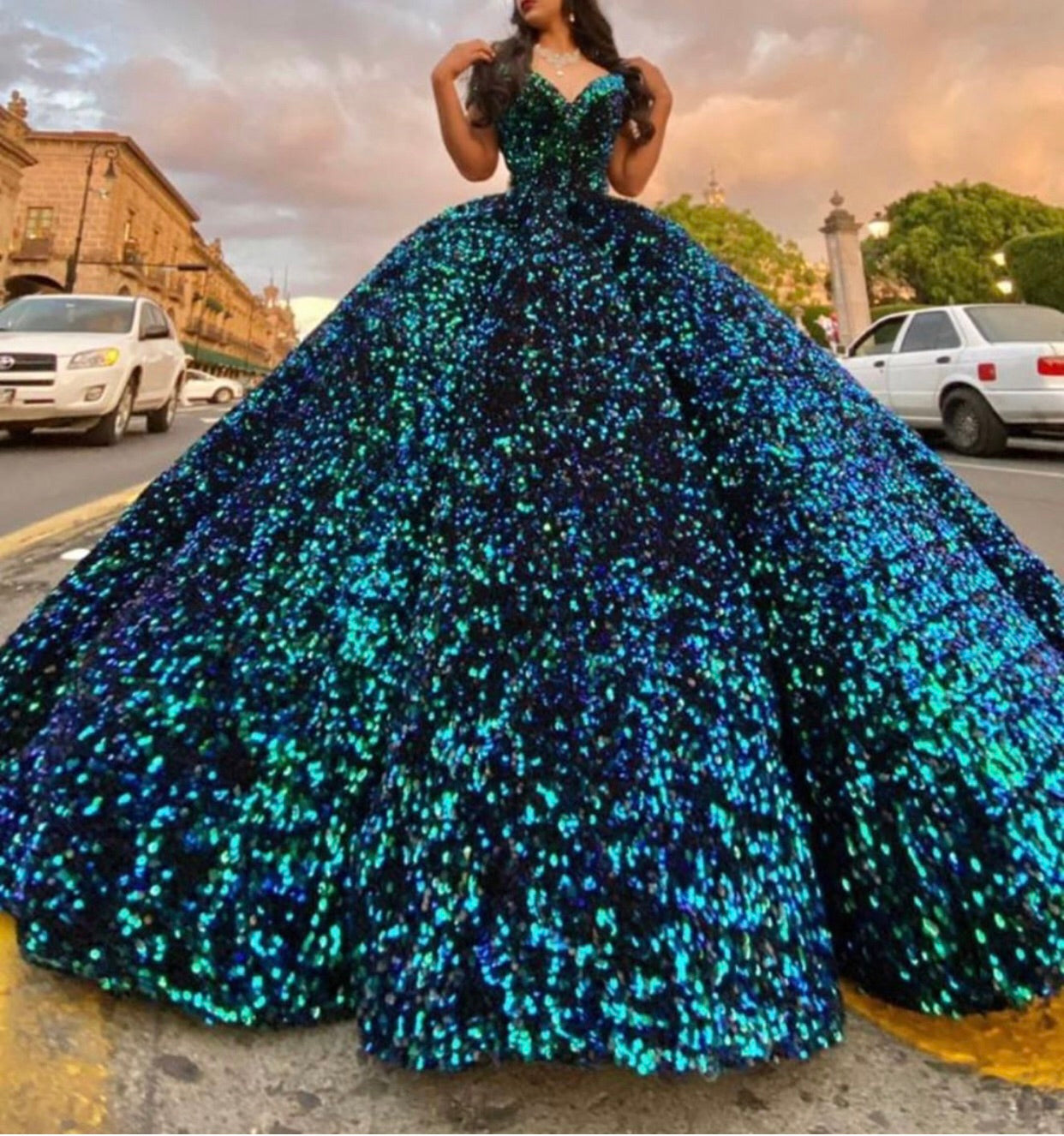 Robe princesse Carla – - Main Image