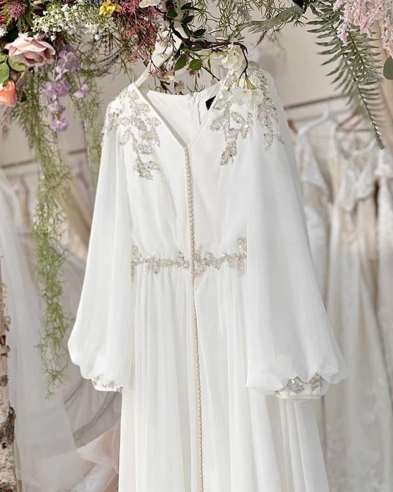 Caftan blanche