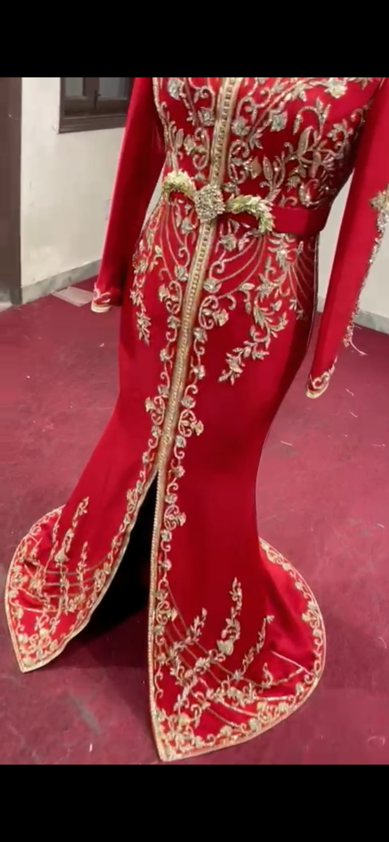 Caftan sirène cerine