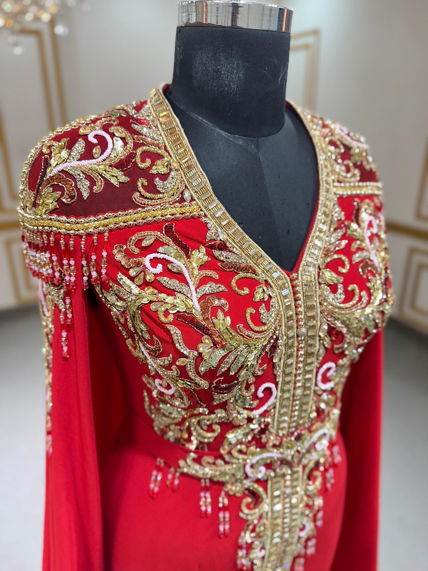 Caftan cape Hatyse