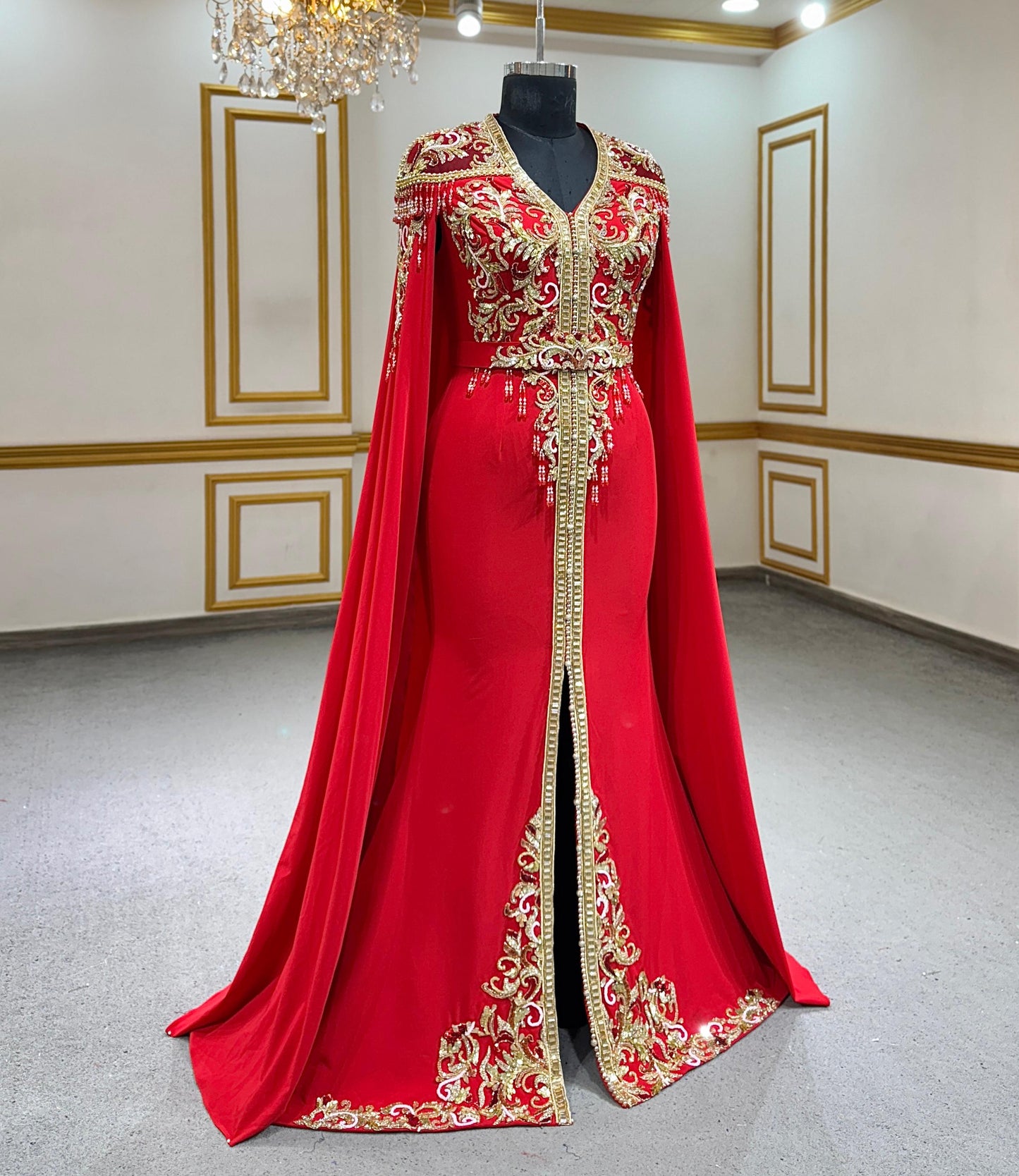 Caftan cape Hatyse