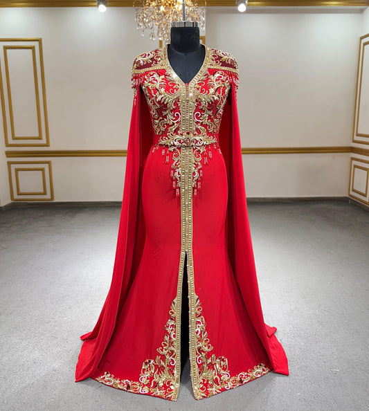 Caftan cape Hatyse