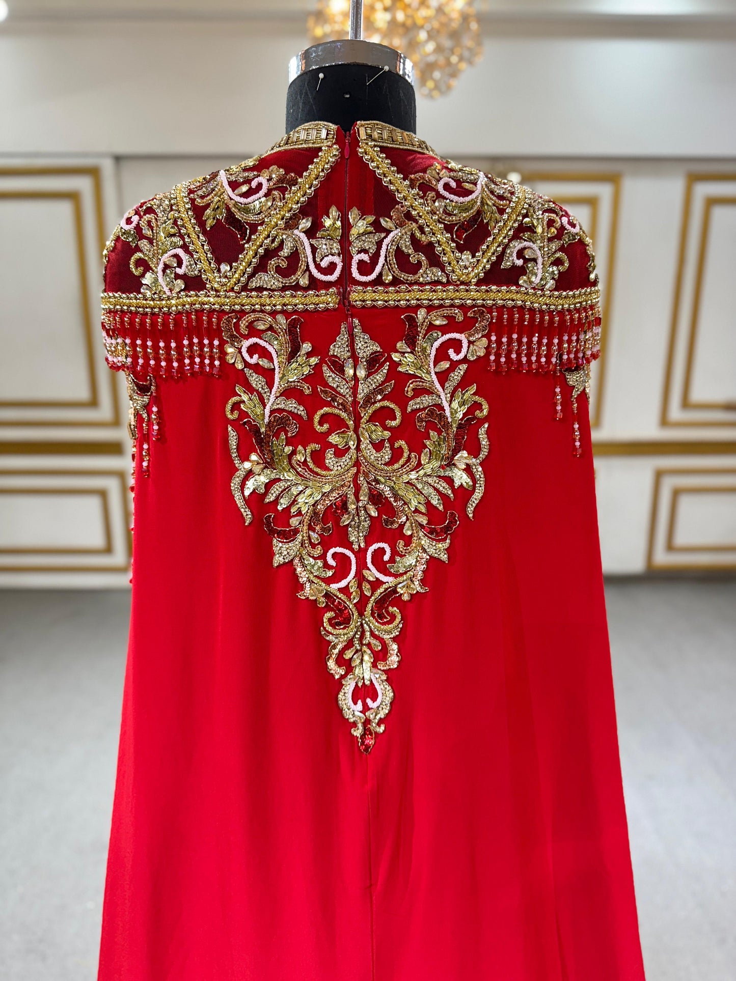 Caftan cape Hatyse