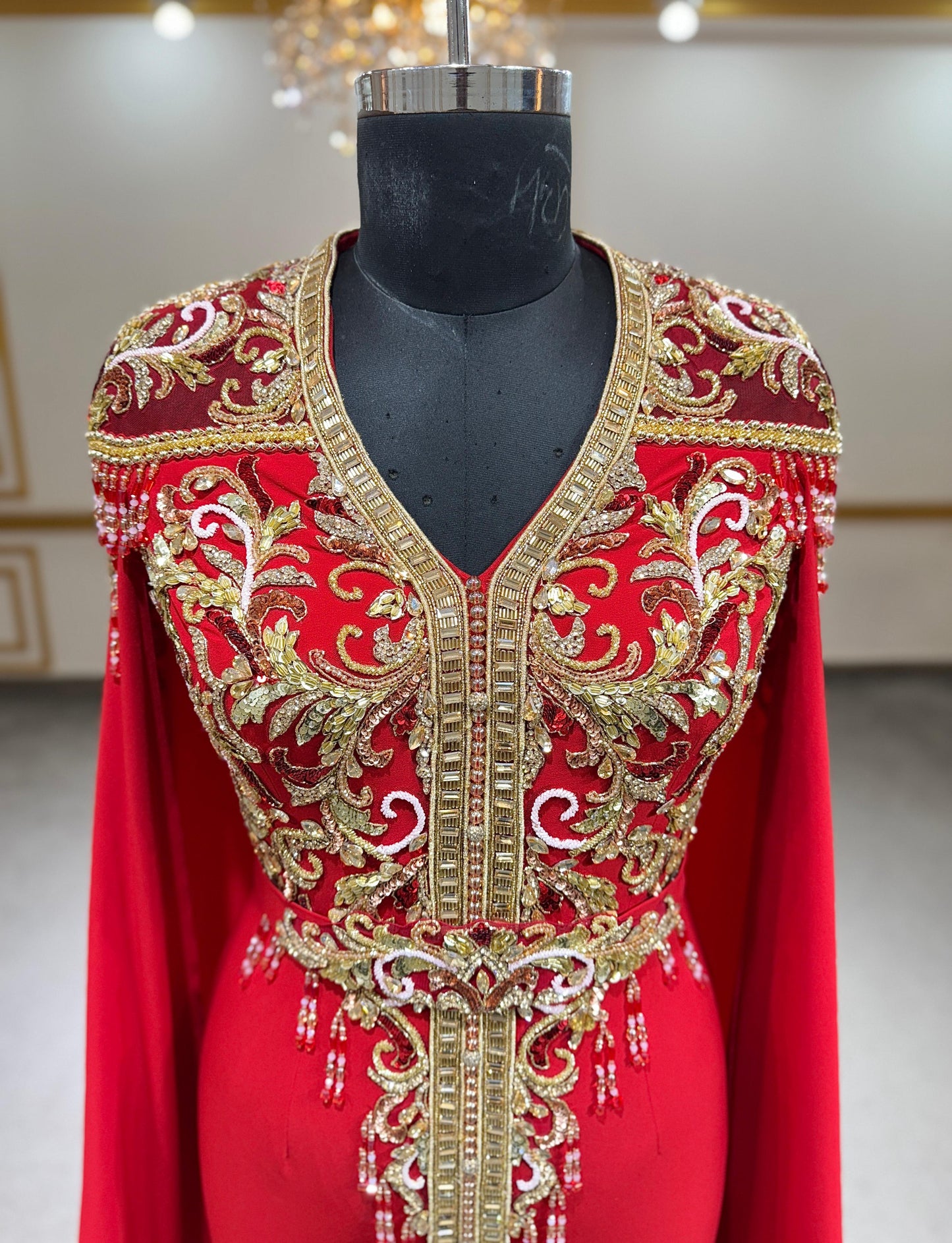 Caftan cape Hatyse