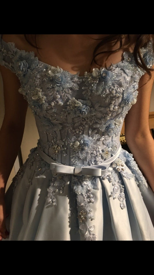 Robe fleurs 3d princesse