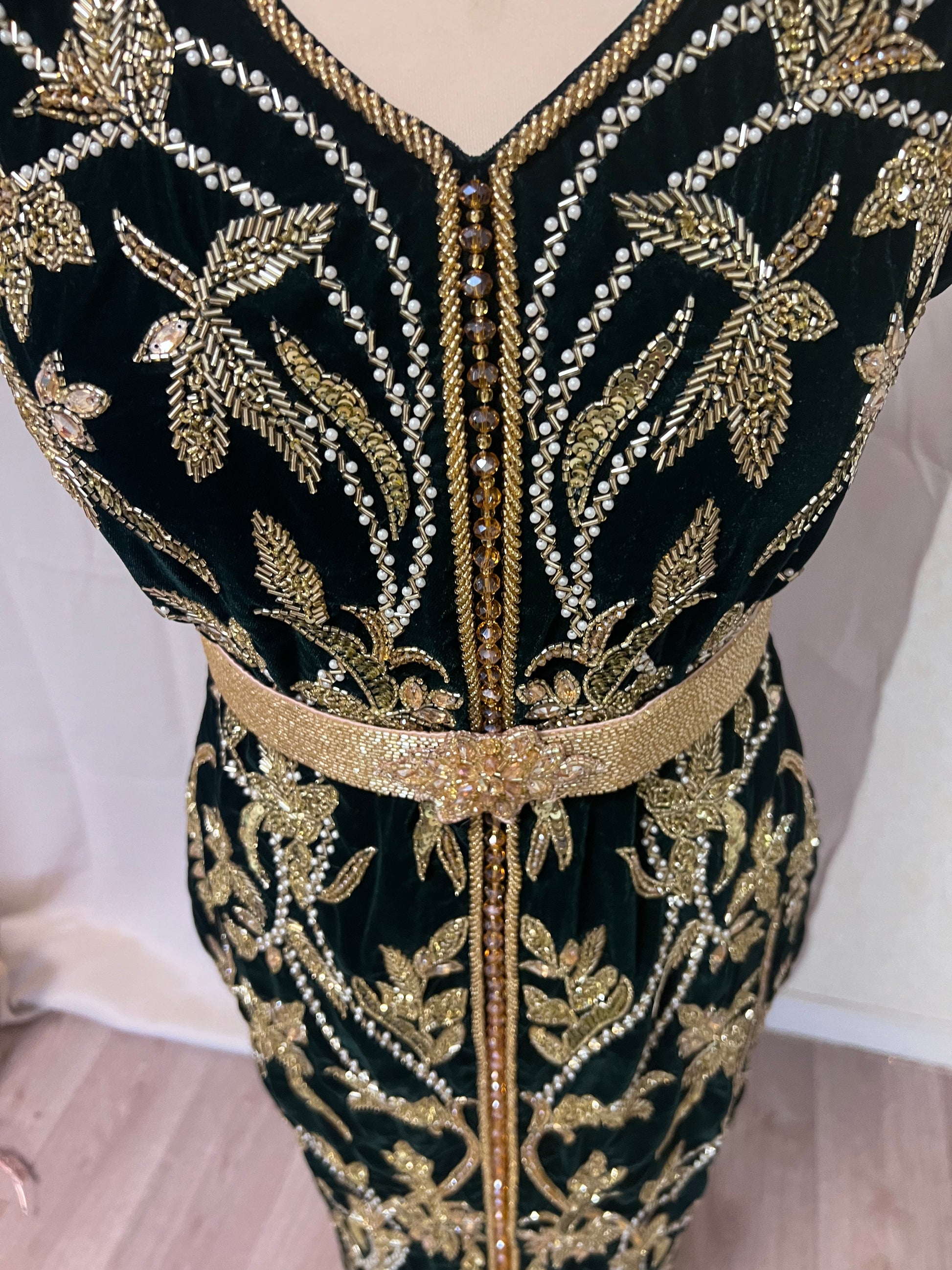 Robe caftan courte hotsell