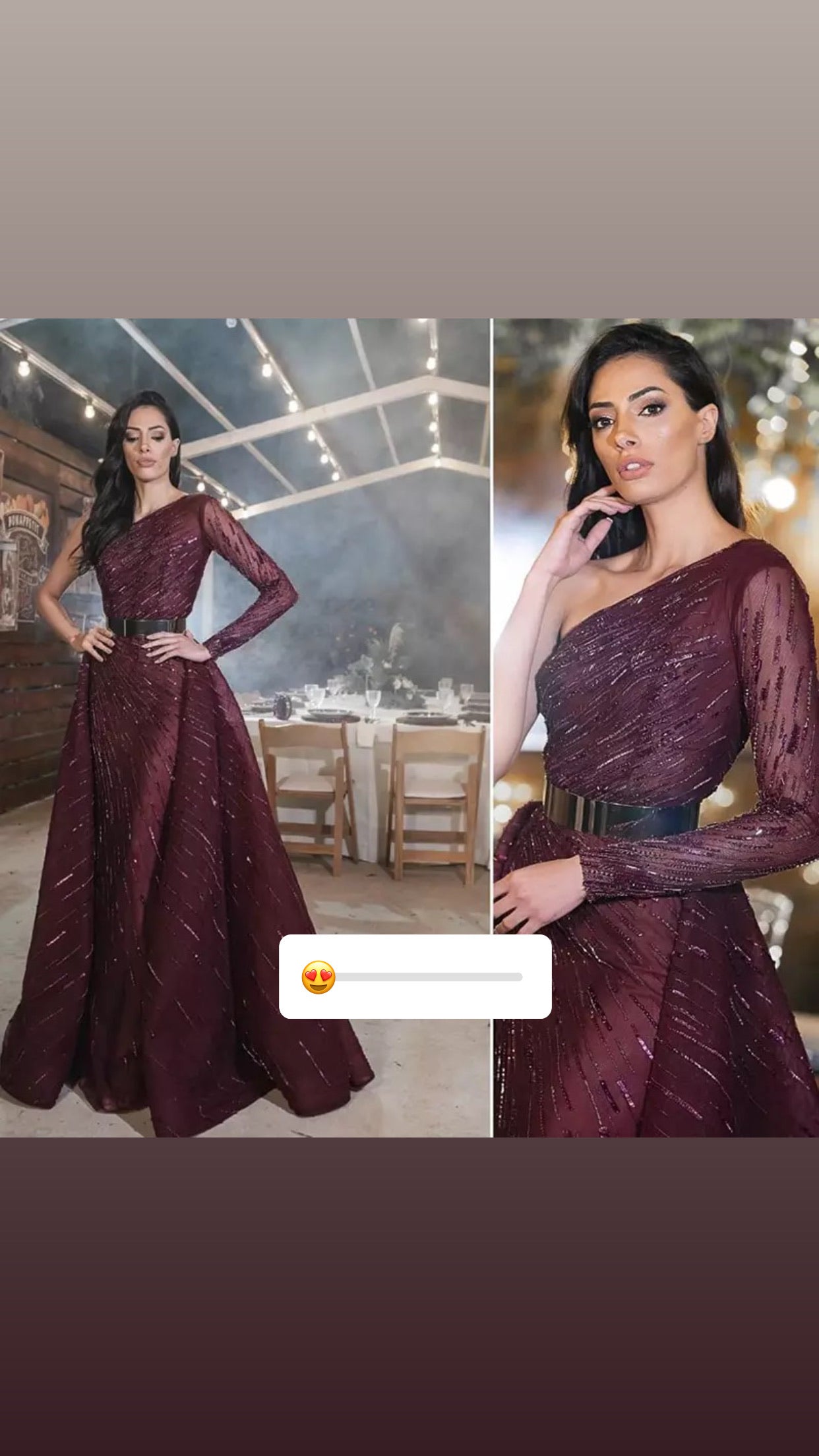 Robe de soirée Nina