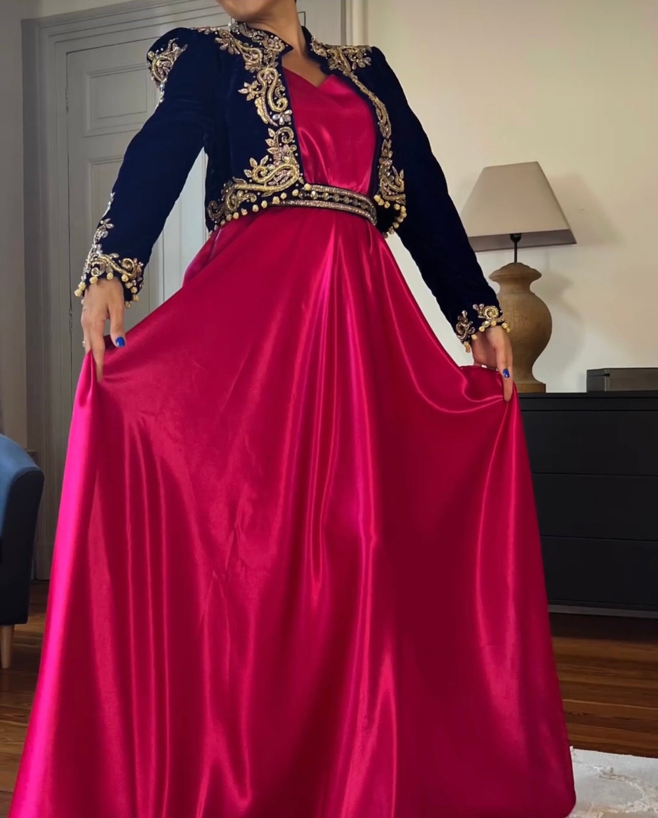 Karakou robe longue – Auroyaumeducaftan.com